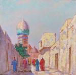 Souček Karel nar. 1885 - Ulička v Samarkandě