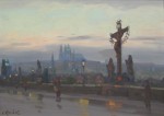 Kozák Václav - Karlův most v podvečer