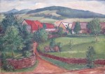 Srp František - Krajina s vesnicí