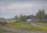 Hůrka Otakar - Krajina s domkem